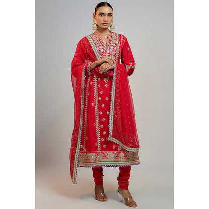 Gopi Vaid Anshula Kapoor in Aarohi Anarkali Set