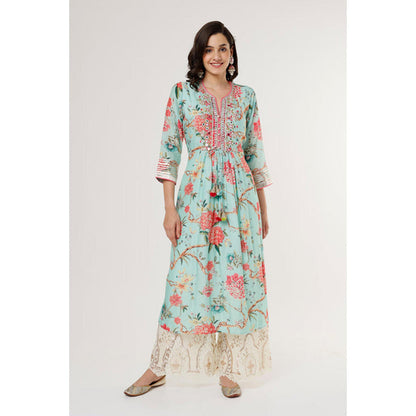 Gopi Vaid Chaitali Jacket style Tunic Set