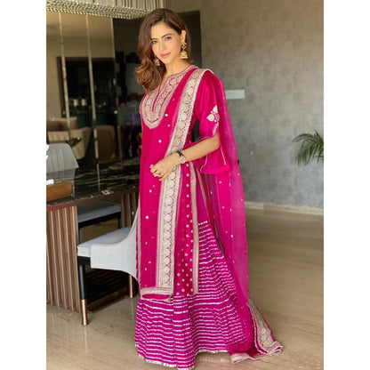 Gopi Vaid Muzzafar Sharara Set-Aamna Sharif