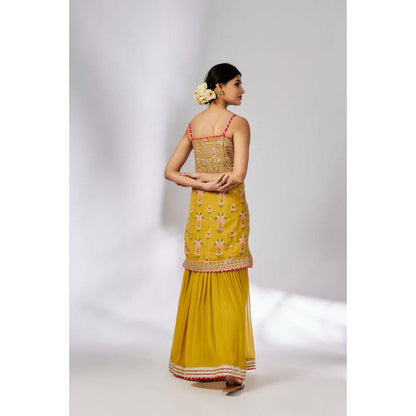 Gopi Vaid Chhaya Strappy Sharara Set