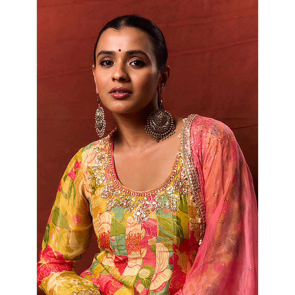 Gopi Vaid Deepti Anarkali set-Hebah Patel