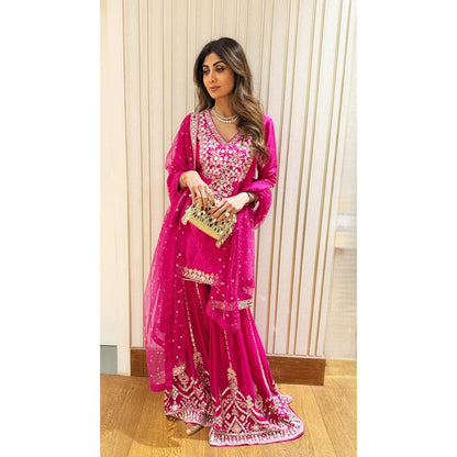 Gopi Vaid Ekantika Sharara Set -Shilpa Shetty