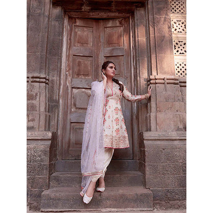 Gopi Vaid Ekta AG Dhoti Set-Huma Qureshi