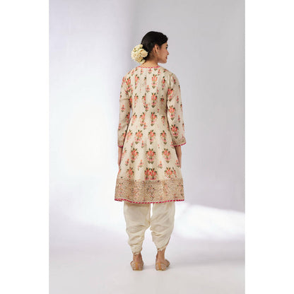 Gopi Vaid Ekta AG Dhoti Set-Huma Qureshi