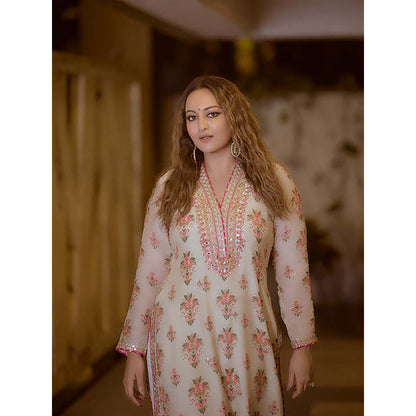 Gopi Vaid Gargi Tunic with Palazzo-Sonakshi Sinha