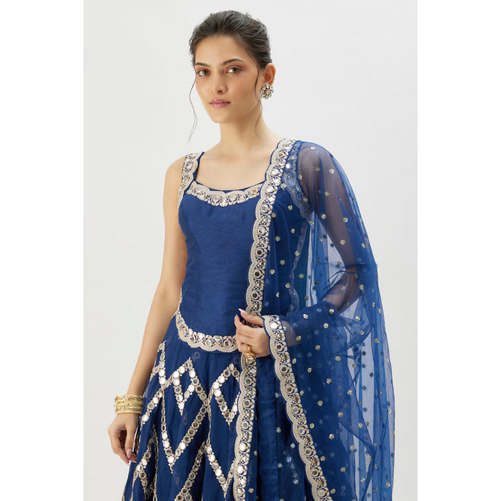 Gopi Vaid Prema Lehenga with Blouse and Dupatta