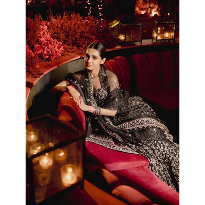 Gopi Vaid Vedika Pinto In Harshini Lehenga with Blouse and Dupatta