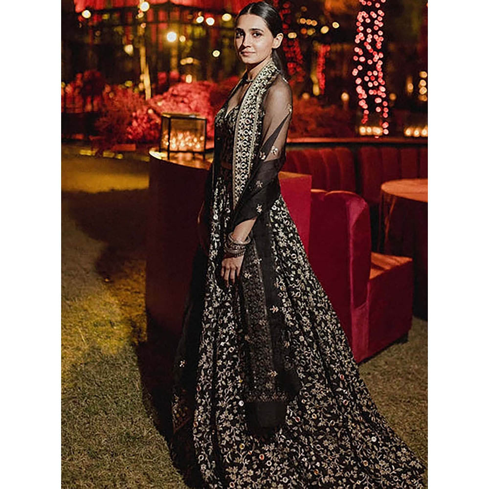 Gopi Vaid Vedika Pinto In Harshini Lehenga with Blouse and Dupatta
