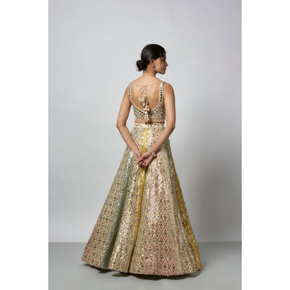 Gopi Vaid Mrunal Thakur In Ranjeeta Lehenga with Blouse and Dupatta