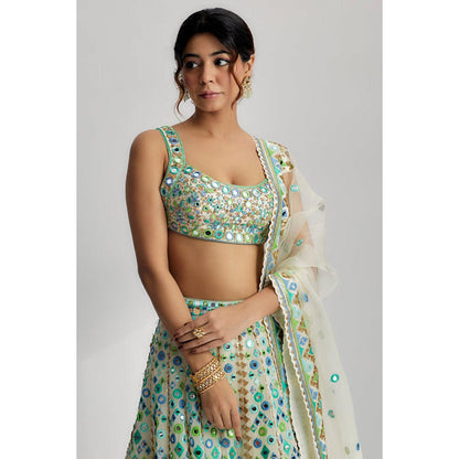 Gopi Vaid Avantika Lehenga with Blouse and Dupatta