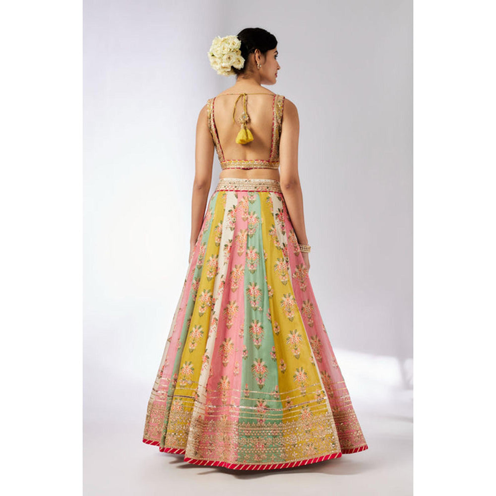 Gopi Vaid Sayali Lehenga with Blouse and Dupatta