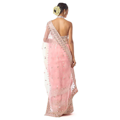 Gopi Vaid Abhinaya Saree with Stitched Blouse