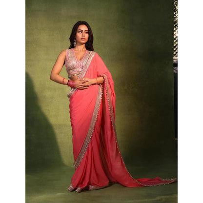 Gopi Vaid Nysa Devgn in Samarkand Saree with Stitched Blouse