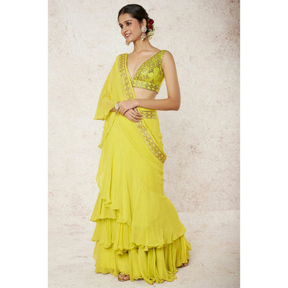 Gopi Vaid Abshar Saree with Stitched Blouse