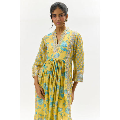 Gopi Vaid Riya Tunic With Palazzo
