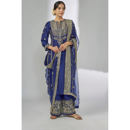 Gopi Vaid Rati Kurta with Palazzo and Dupatta