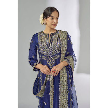 Gopi Vaid Rati Kurta with Palazzo and Dupatta