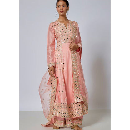 Gopi Vaid Amiha Anarkali Kurta with Palazzo and Dupatta