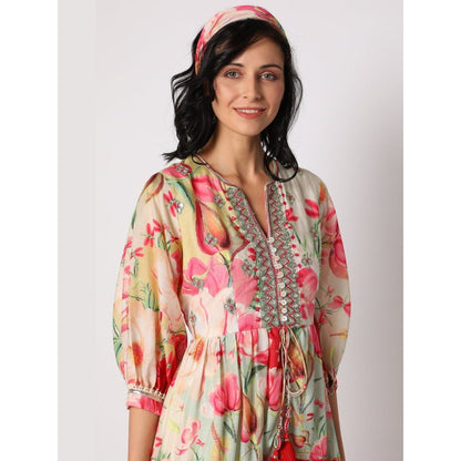 Gopi Vaid Swati Vatsa In Khushi Red Kurta with Palazzo