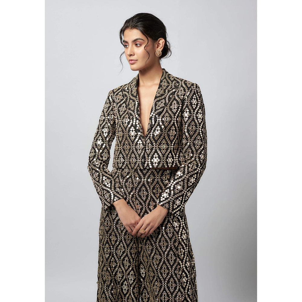 Gopi Vaid Black Seher Dutta In Shion Pant with Blazer