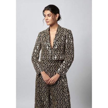 Gopi Vaid Black Seher Dutta In Shion Pant with Blazer