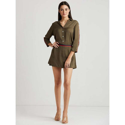 GUAPA Lisa Co-Ord Set (Shirt & Skirt) (Set of 2)