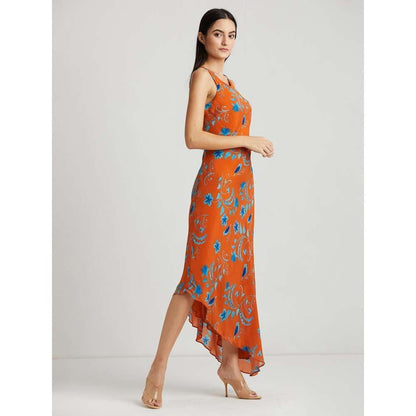 GUAPA Melo Bias Midi Dress