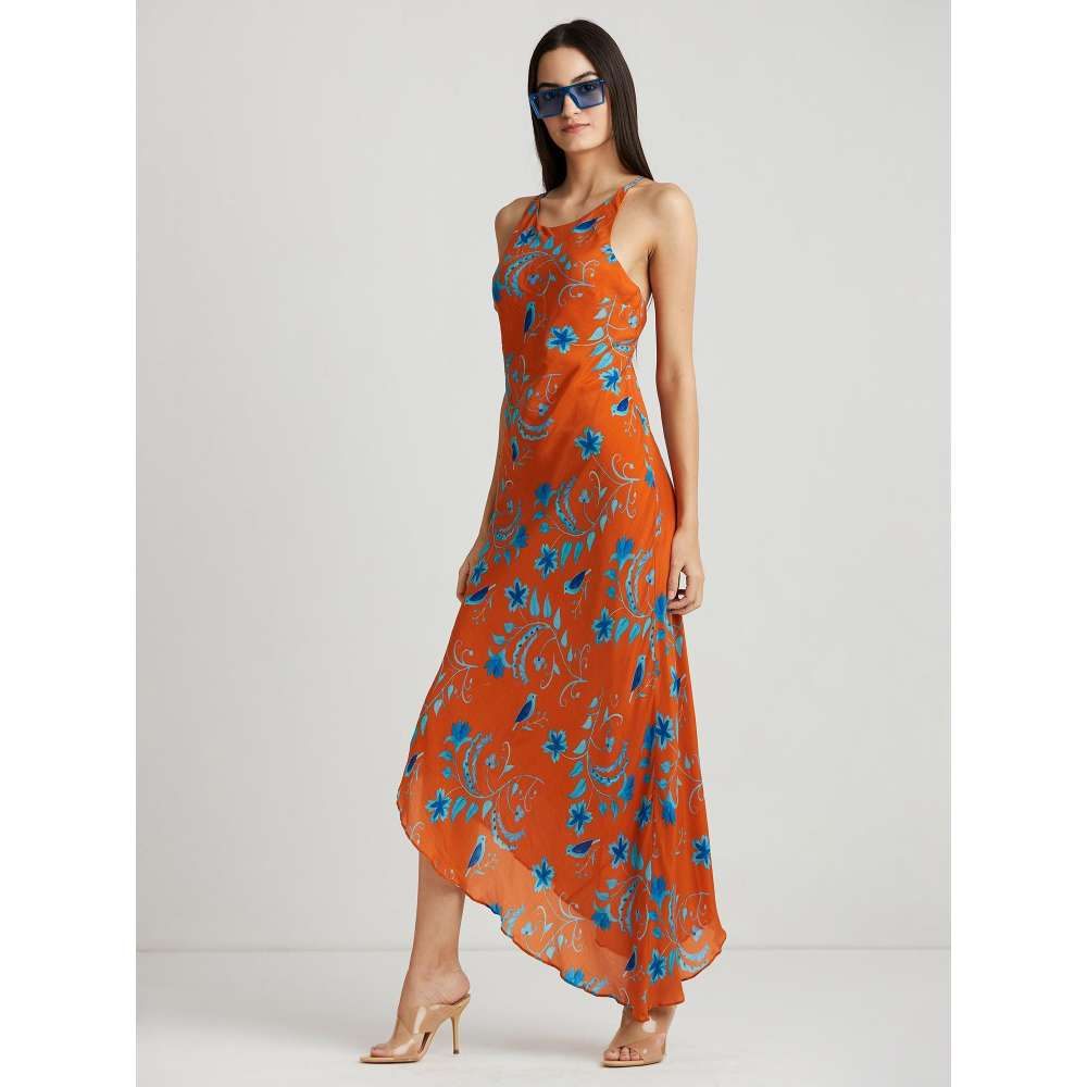 GUAPA Melo Bias Midi Dress