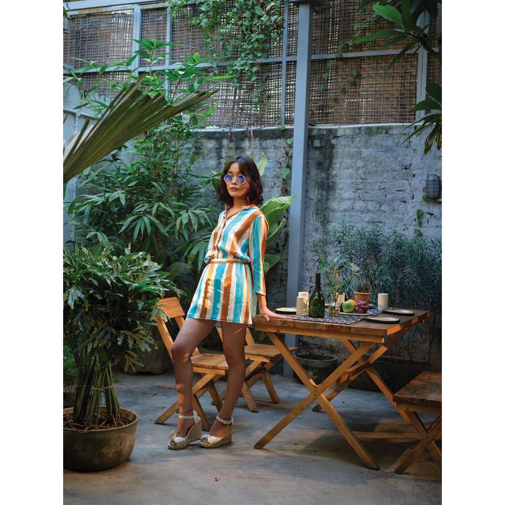 GUAPA Dilara Blues Shorts