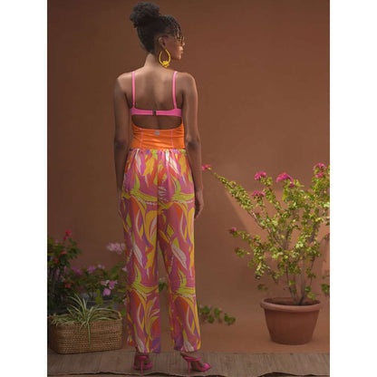 GUAPA Malibu Modal Multi-Color Printed Pant