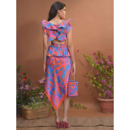 GUAPA Leila Modal Multi-Color Printed Top