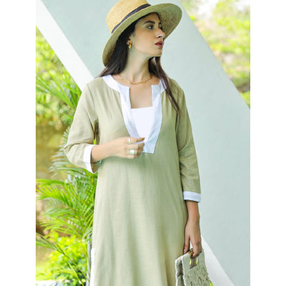 Gulaal Chill Wave Cotton Maxi Dress