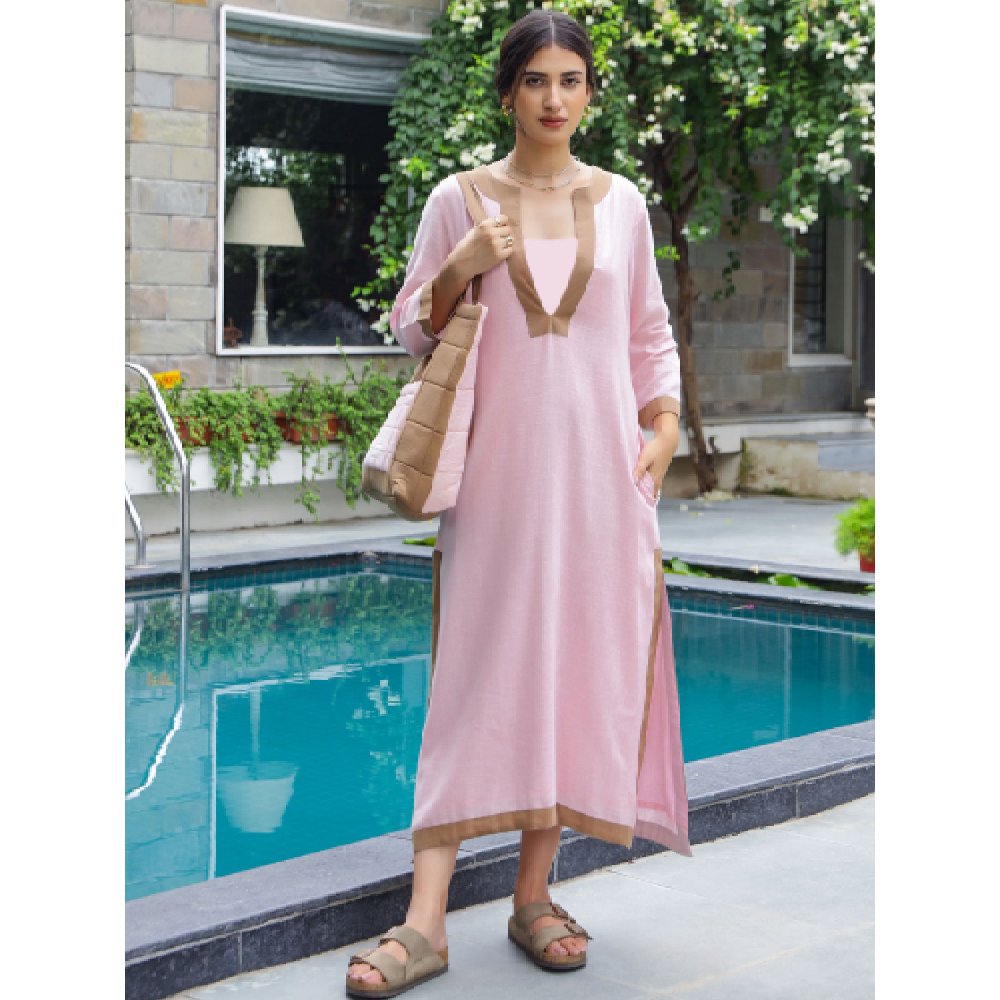 Gulaal Resort Pink Maxi Dress