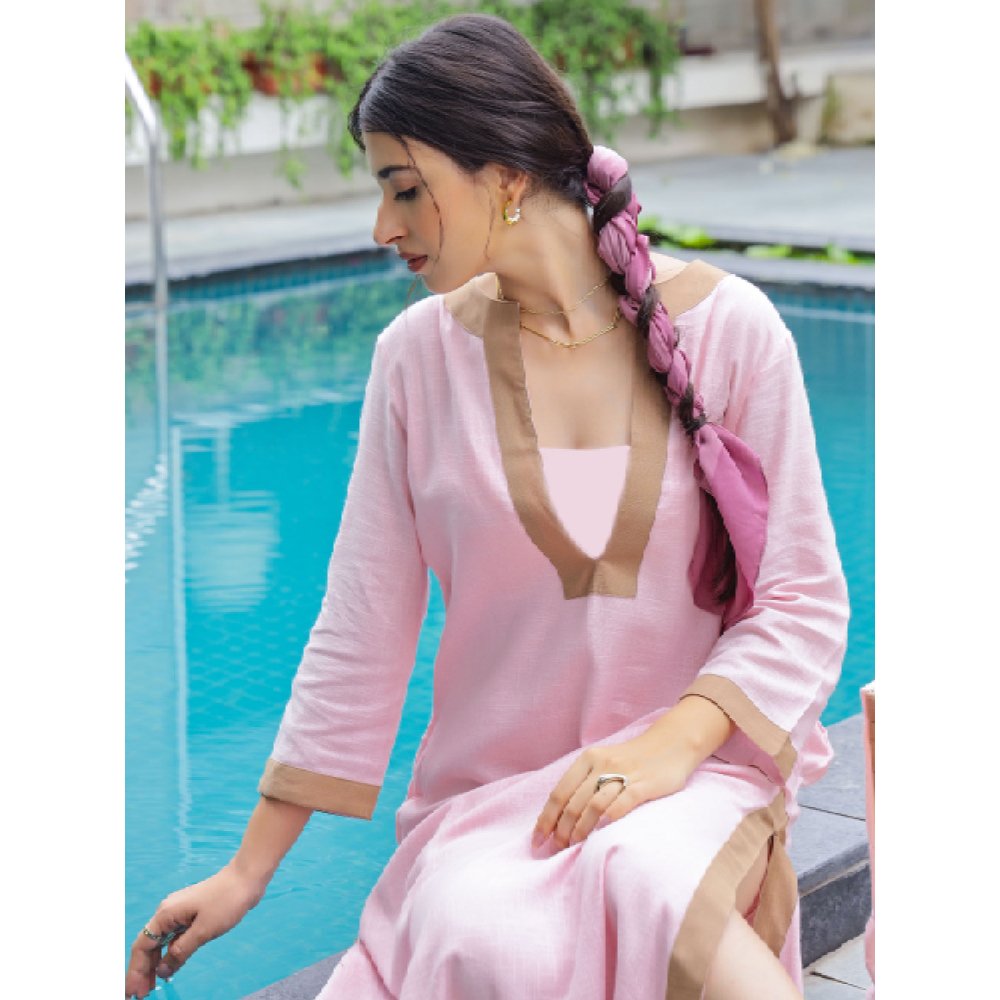 Gulaal Resort Pink Maxi Dress