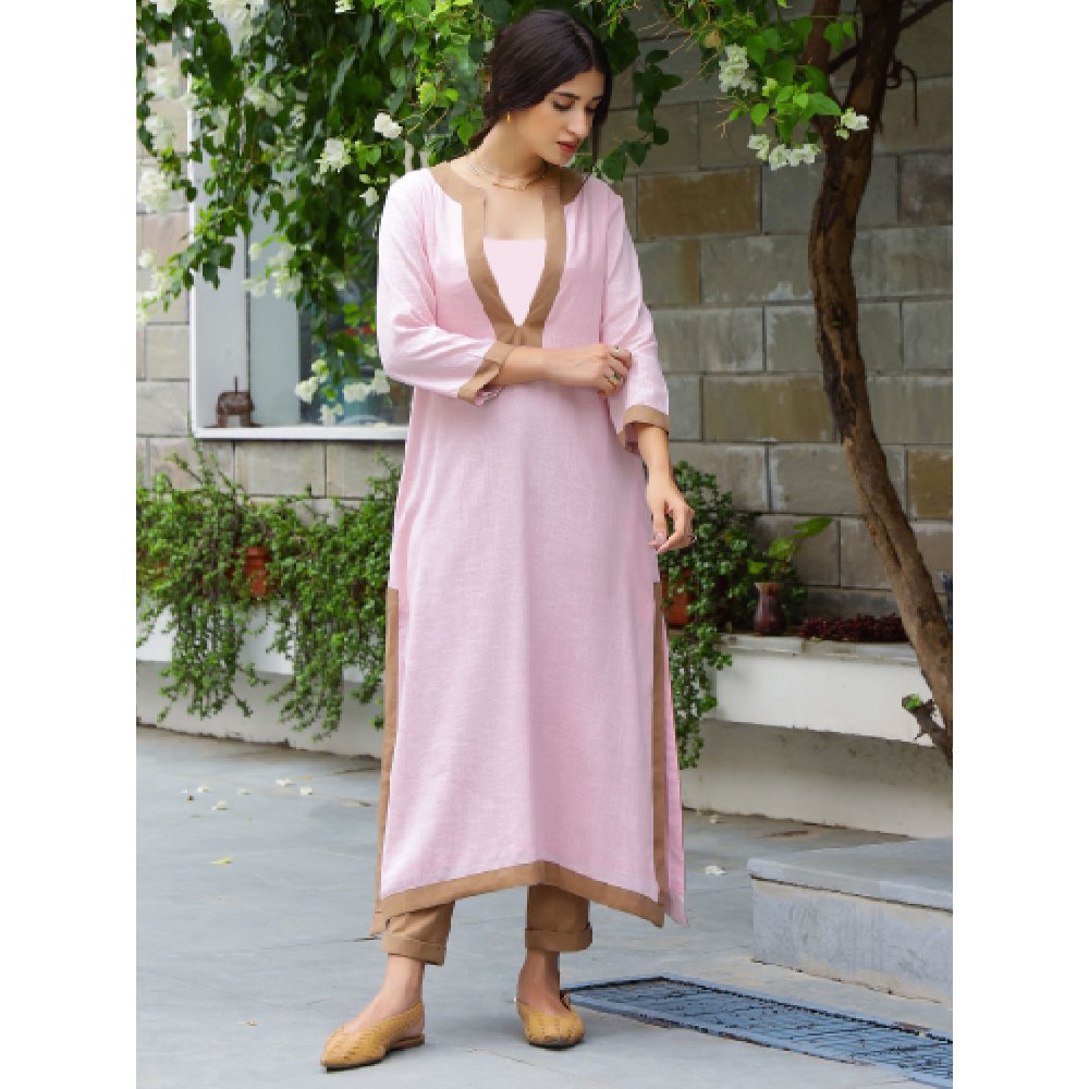 Gulaal Resort Pink Maxi Dress