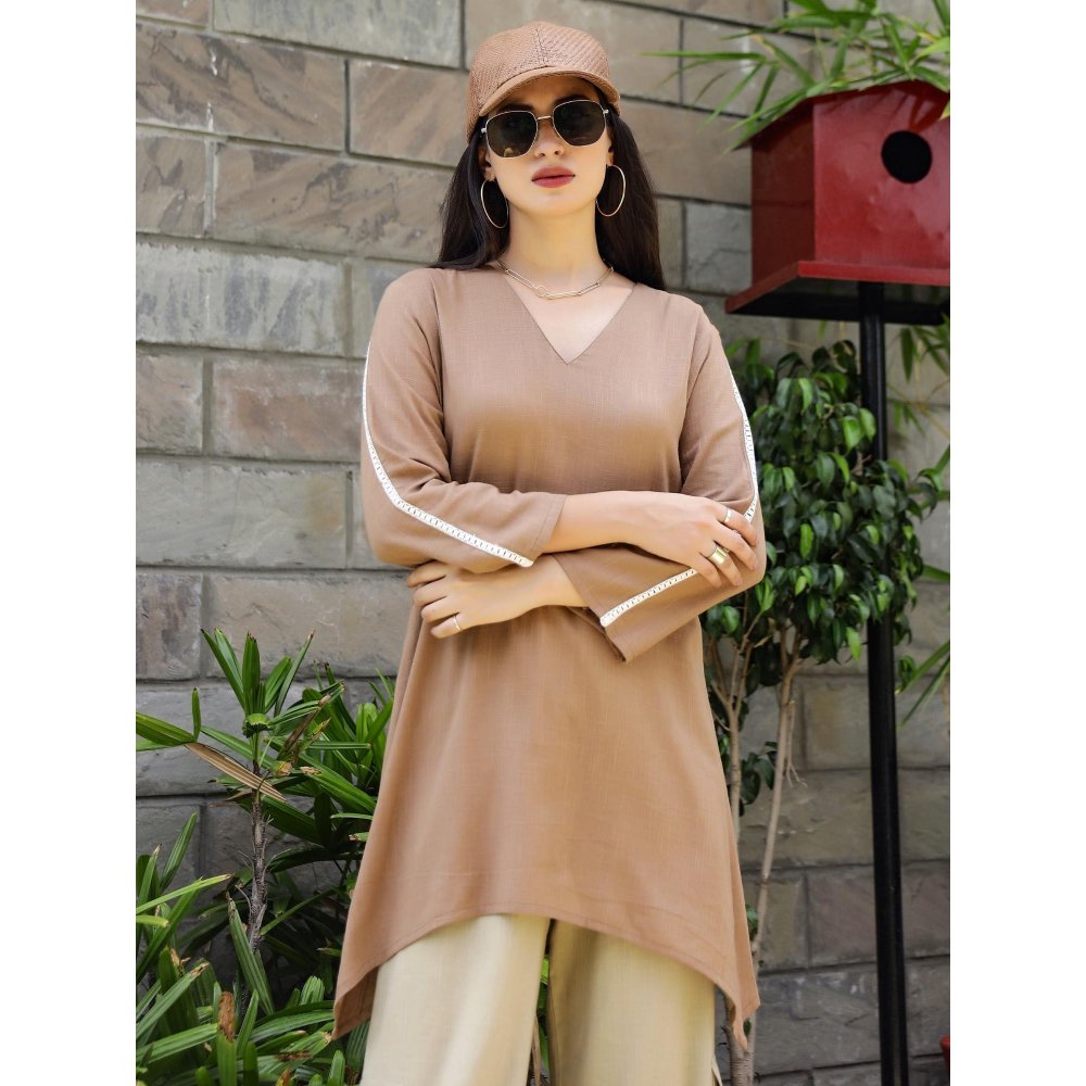Gulaal Earthy Cotton Tunic with Pant Co-Ord (Set of 2)