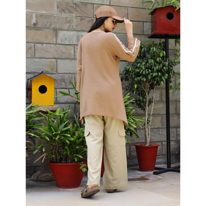 Gulaal Earthy Cotton Tunic with Pant Co-Ord (Set of 2)