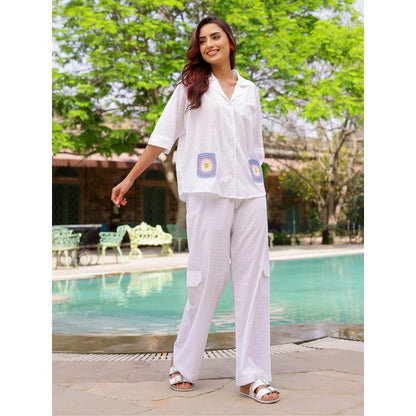 Gulaal Crochet Pockets Shirt