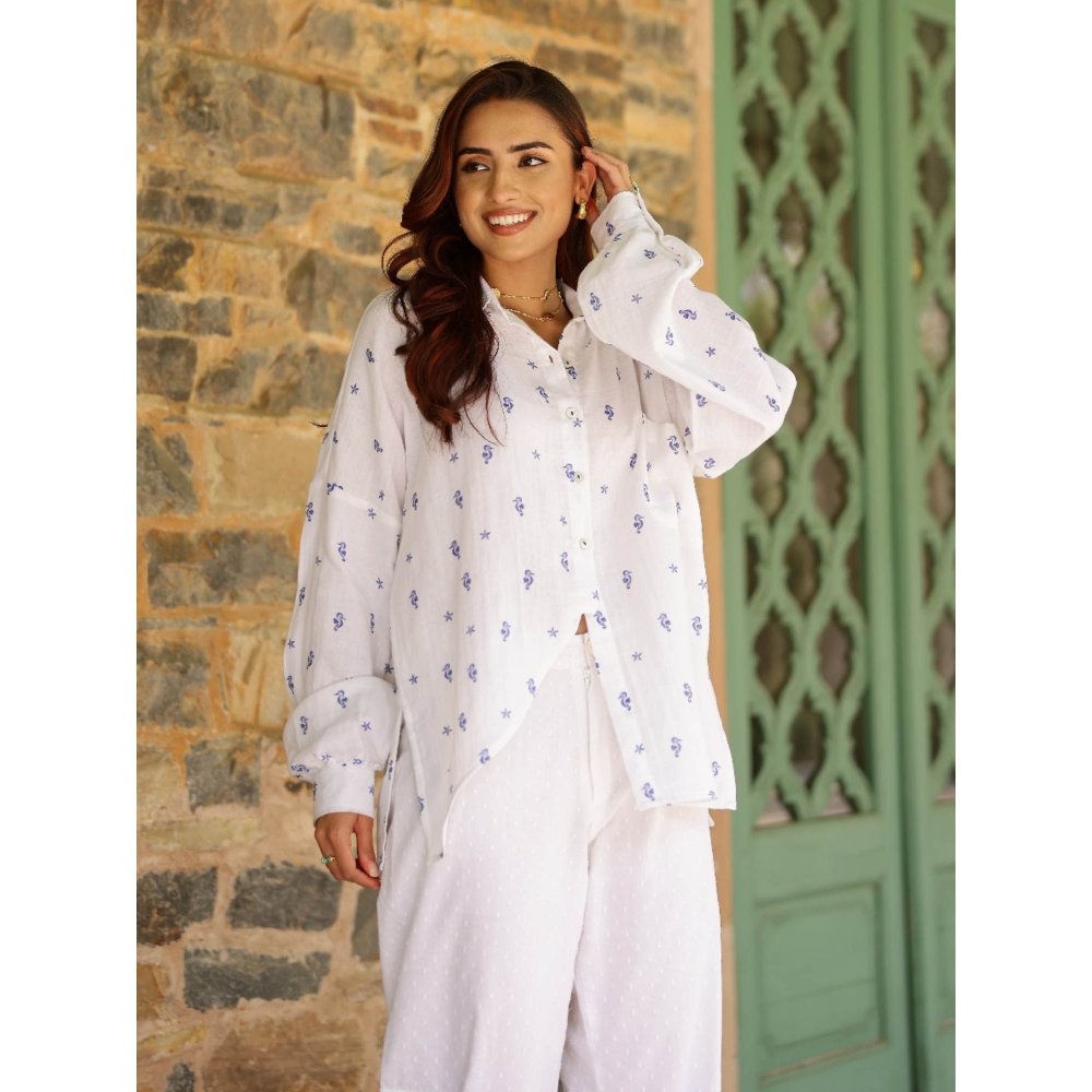 Gulaal Seahorse Loose Fit Shirt