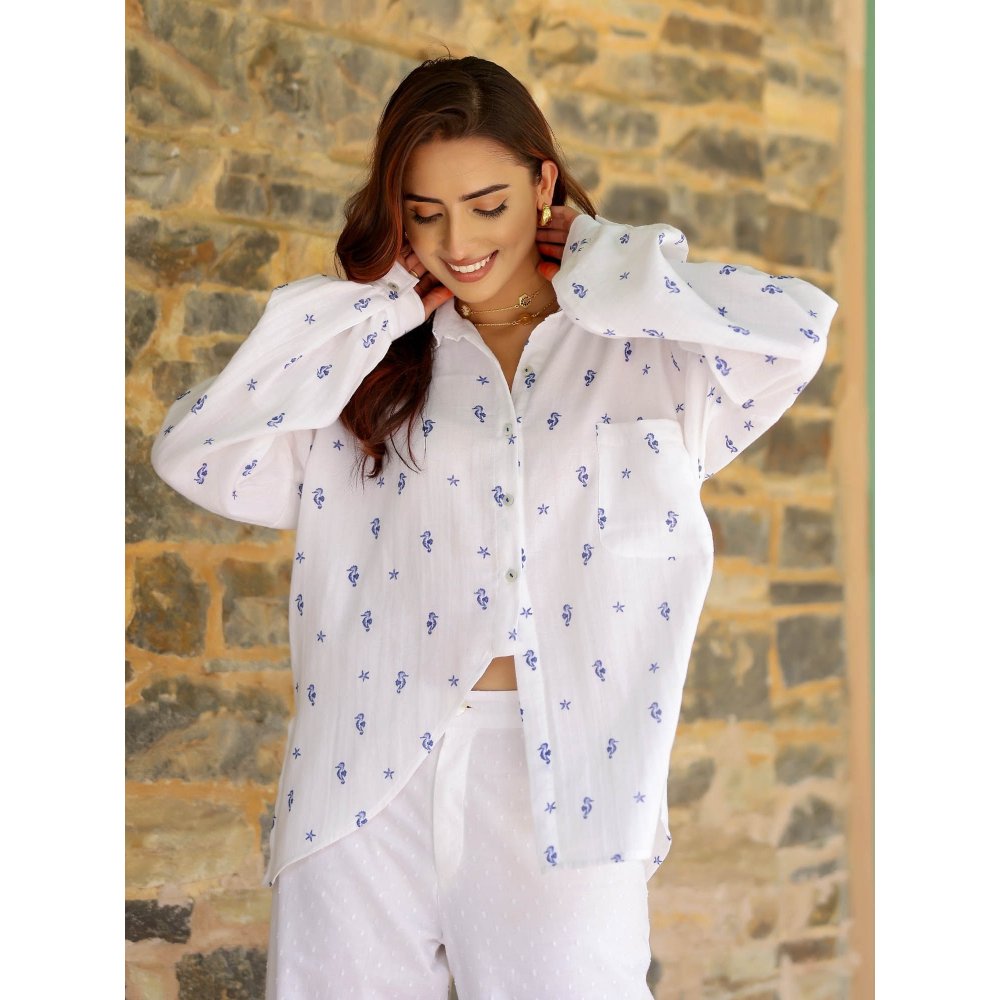 Gulaal Seahorse Loose Fit Shirt