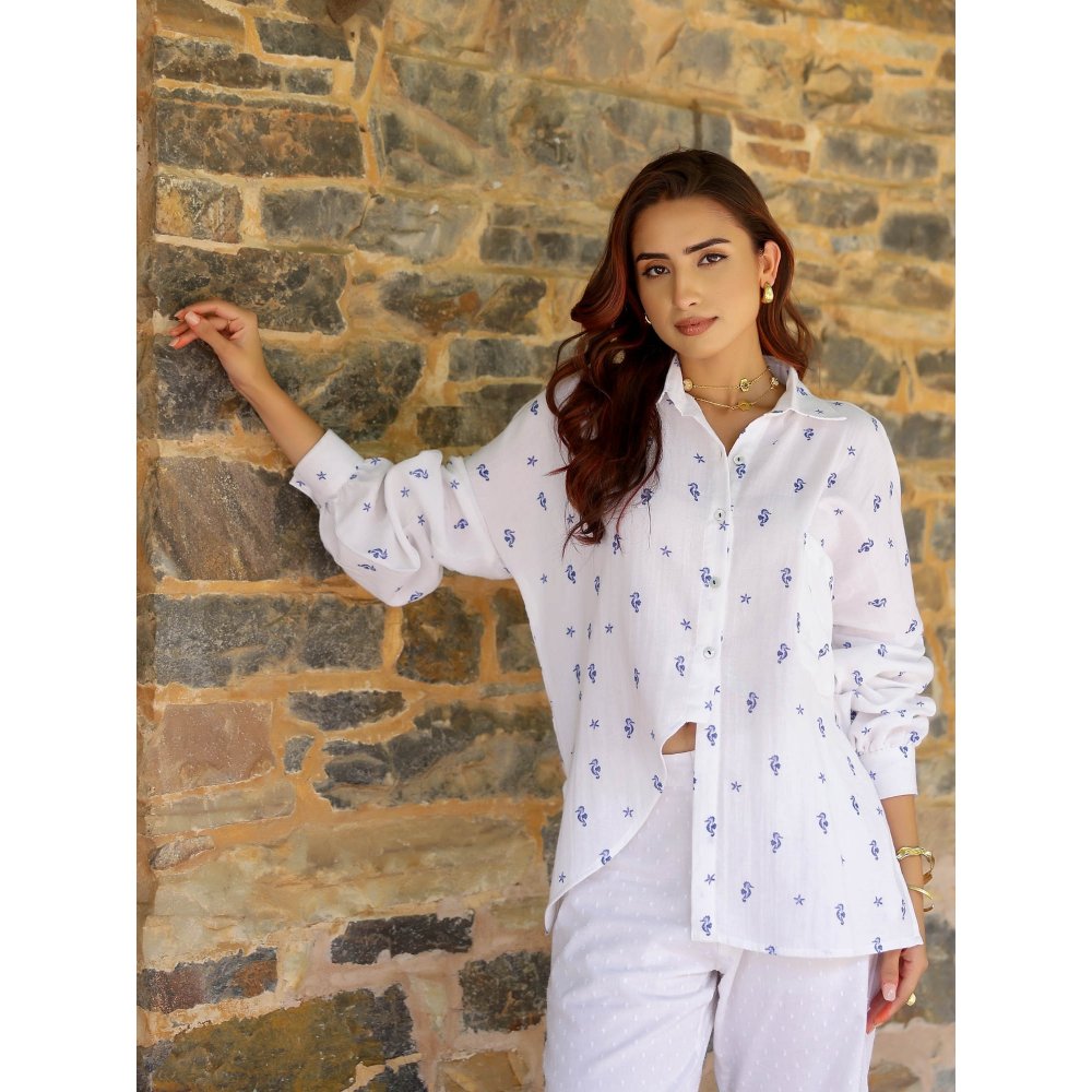Gulaal Seahorse Loose Fit Shirt