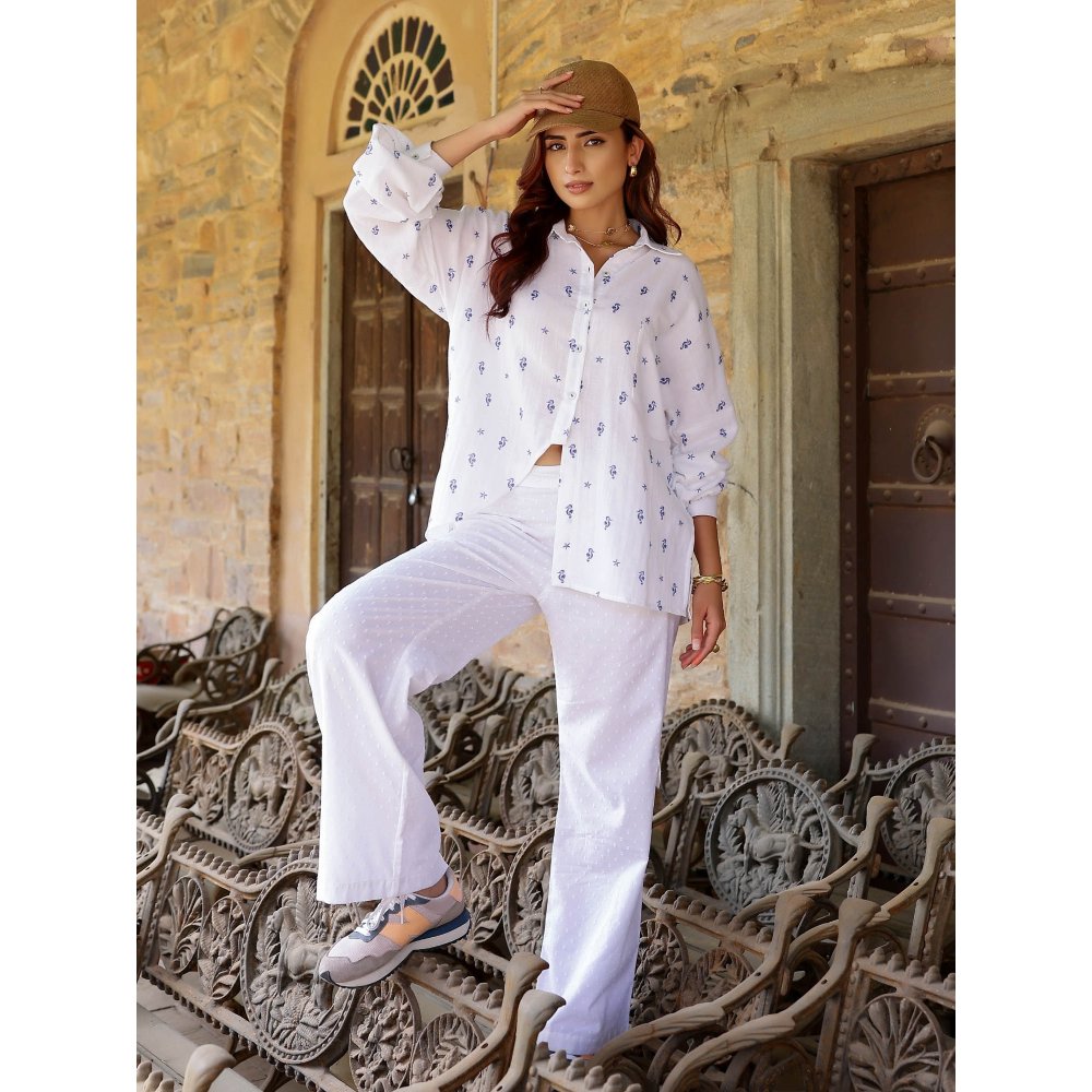 Gulaal Seahorse Loose Fit Shirt