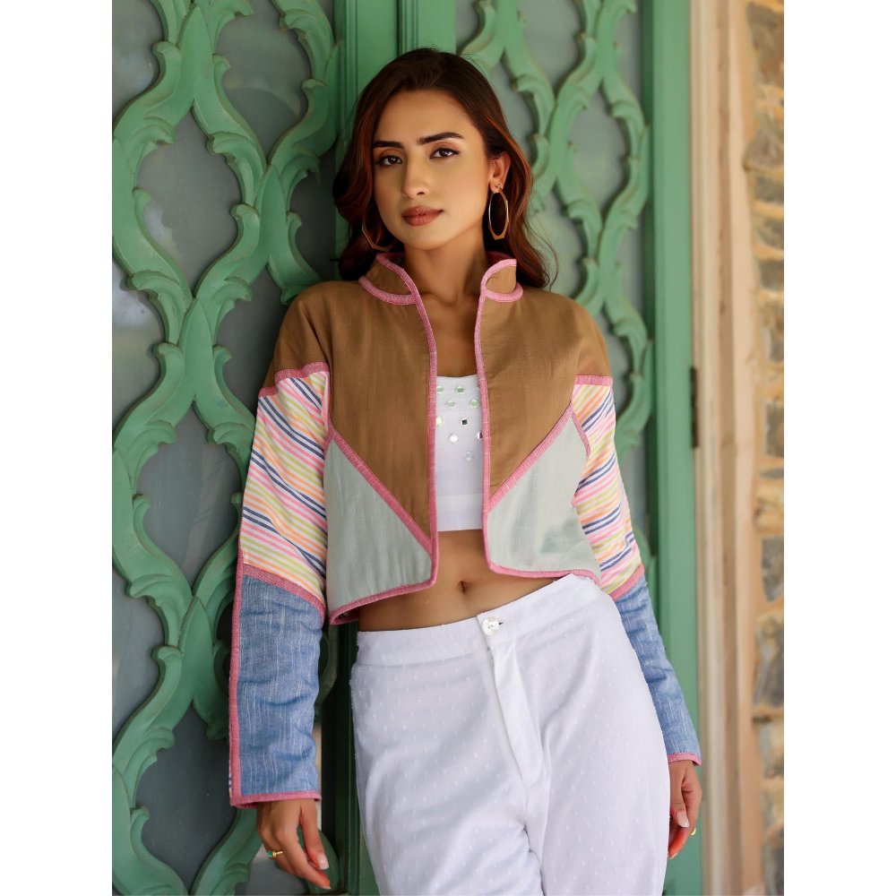 Gulaal Reversible Patchwork Jacket