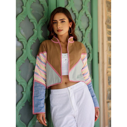Gulaal Reversible Patchwork Jacket