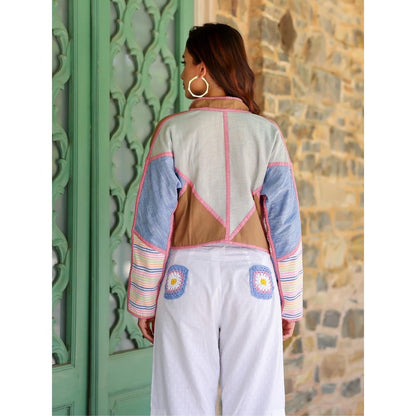 Gulaal Reversible Patchwork Jacket