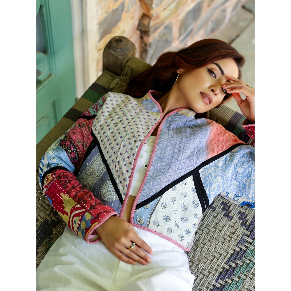 Gulaal Reversible Patchwork Jacket