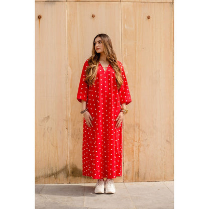Gulabo Jaipur Dill Red Dress