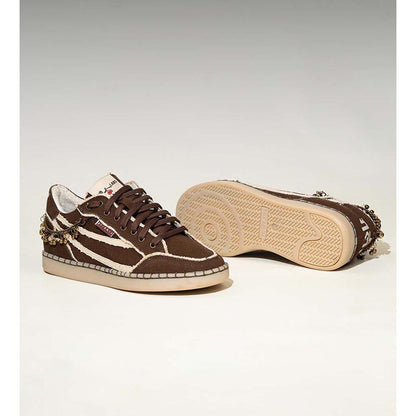 Gully Labs 001 Baaz Indrani Brown Men's Sneaker
