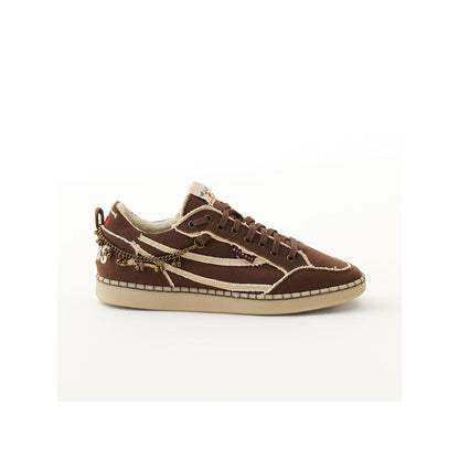 Gully Labs 001 Baaz Indrani Brown Men's Sneaker