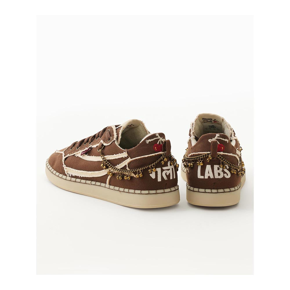 Gully Labs 001 Baaz Indrani Brown Men's Sneaker